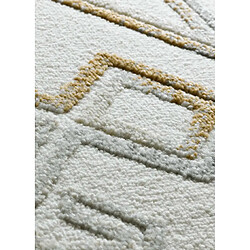 Acheter ATTICGO Tapis ethnique à relief AMARA crème/multicolore 200x290 cm