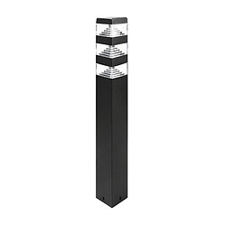 Lumihome Borne extérieure Pyramide 80cm Noir