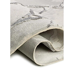 Acheter ATTICGO Tapis effet marbre à relief ORIS gris 154x230 cm