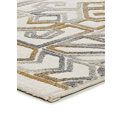 Avis ATTICGO Tapis ethnique à relief AMARA crème/multicolore 200x290 cm