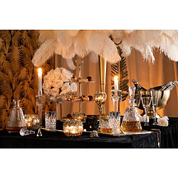 J-Line Seau à champagne en métal doré D39cm