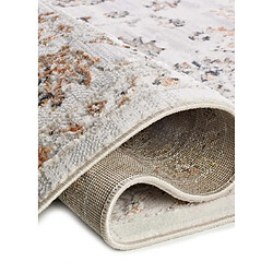 Acheter ATTICGO Tapis vintage á relief KEOPS beige/rouille/bleu 154x230 cm