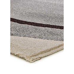 Avis ATTICGO Tapis abstrait LESSIA beige/gris 120x180 cm