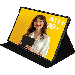 Acheter Silver HT SILVERHT étui Samsung Tab A11+ A9+ 11 pouces Wave support réglable noir