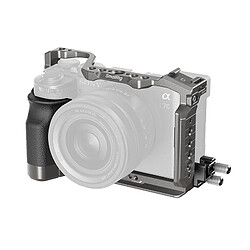 SMALLRIG HawkLock Kit cage à dégagement rapide avec poignée en silicone pour Sony Alpha 7C