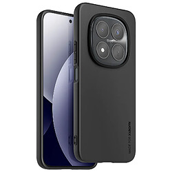 Xfm Coque pour Redmi Note 15 Pro Plus 5G Soft Touch Antichoc avec Rebords Rehaussés Noir