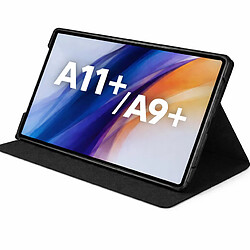 Silver HT SILVERHT étui Samsung Tab A11+ A9+ 11 pouces Wave support réglable noir