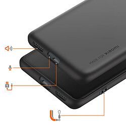 Xfm Coque pour Redmi Note 15 5G / 4G Soft Touch Antichoc avec Rebords Rehaussés Noir pas cher
