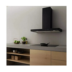 Acheter Hotte décorative murale 90cm 636 m3/h noir - AHBS960BK - AIRLUX