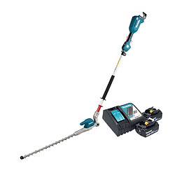 Makita DUN 500 WRG2 Taille-haies sans fil 18 V 50 cm Brushless + 2x 6,0 Ah + chargeur