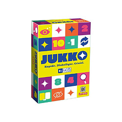 Lansay JUKKO Jeu de cartes rapide 2-6 joueurs jaune