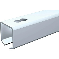 Mantion 2525F 600 Rail coulissant 6 m galvanisé 27,2x24,5 mm