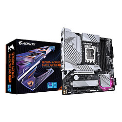Gigabyte B760M AORUS ELITE WIFI6E GEN5 Carte mère Micro-ATX LGA1700 DDR5 Noir