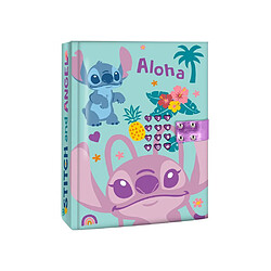 Kids Licensing ST00083 Carnet intime Disney Lilo & Stitch 21x15,5x3cm