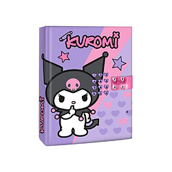 Kids Euroswan A0466434 Carnet secret Kuromi A5 rigide violet avec son