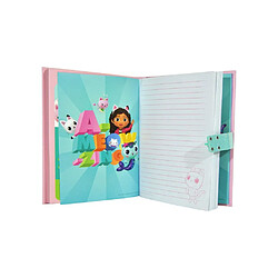 Avis Kids Licensing Carnet secret Gabby's Dollhouse rigide 21 x 15,5 x 3 cm avec cadenas