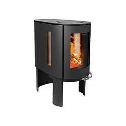 Acheter Aduro 23 Poêle à bois indépendant 3-9 kW verre incurvé noir mat