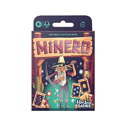 Hasbro PIX2033 Minero Jeu de cartes familial rapidité 2-5 joueurs
