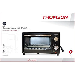 Thomson four électrique 24 V 9 L 300 W noir inox
