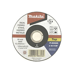 Makita P-53023 Disque à tronçonner métal 125 mm 1,0 mm 22,23 mm