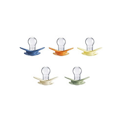 Acheter Nuby Lot de 5 tétines orthodontiques silicone 18-36 mois multicolore