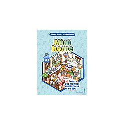 Mini Home - Sweet & Cosy Relié 10 scènes 300 stickers