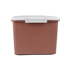 Avis Thermobaby PLAYBOX Medium Coffre de rangement plastique rose à roulettes