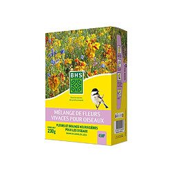 Bhs Distribution Mélange fleurs vivaces pour oiseaux 18 variétés 230 g