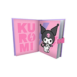 Kids Euroswan A0466434 Carnet secret Kuromi A5 rigide violet avec son