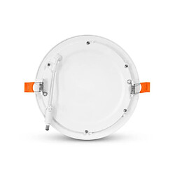 Miidex SLIMY II D175mm Downlight encastré LED 12W 4000K blanc