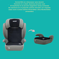 Nania Belem Siège Auto - Groupe 2/3 - i-Size - 100/150 cm - 4 à 12 Ans - Noir pas cher