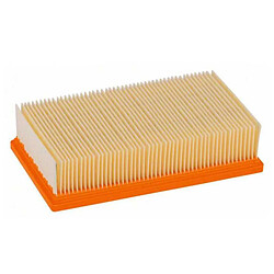 Bosch 2607432033 Filtre plissé plat cellulose beige GAS 35/55