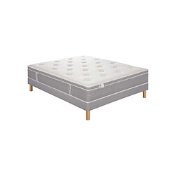 Simmons R-SW6 Ensemble matelas sommier 140x200 30 cm ressorts ensachés