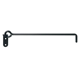 Torbel 924D40J Crochet pour volets aluminium noir 400 mm