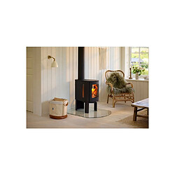 Aduro 23 Poêle à bois indépendant 3-9 kW verre incurvé noir mat