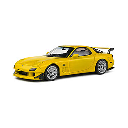 Solido RX-7 (FD) 1999 Modèle 1:18 Jaune portes ouvrantes