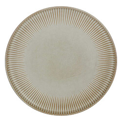 Secret De Gourmet Lot de 6 Assiettes Plates Chloe 27cm Beige