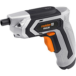 Meister MAS36 Tournevis sans fil 3,6V Li-ion 2,0Ah 5Nm LED USB-C