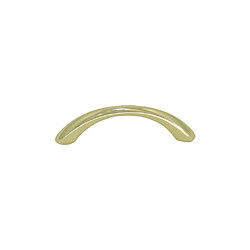 Cadap 00451/6S Poignée contemporaine 96mm entraxe laiton satiné