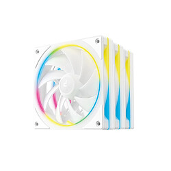 DeepCool R-FL12SE-WHAPN3-G Ventilateur boîtier 120mm ARGB blanc x3