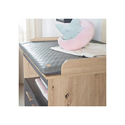 Acheter Roba AABHU42509 Lit transformable 60x120 cm + commode évolutive anthracite chêne
