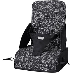 Siege réhausseur - NUBY - Panda - Harnais 3 points - Des 6 mois - Noir / Blanc