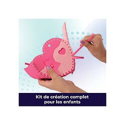 Spin Master Kit sac cœur faux-cuir à coudre et décorer 6+ pas cher