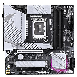 Gigabyte B760M AORUS ELITE WIFI6E GEN5 Carte mère Micro-ATX LGA1700 DDR5 Noir