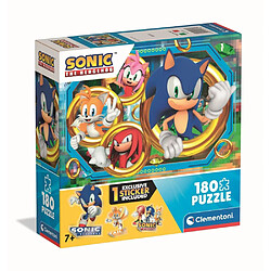 Clementoni Puzzle Sonic 180 pièces 48,5 x 33,5 cm