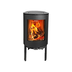 Aduro 23 Poêle à bois indépendant 3-9 kW verre incurvé noir mat