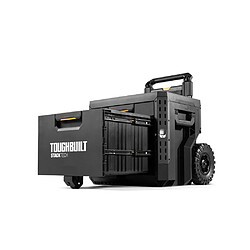 TOUGHBUILT INDUSTRIES TB-B1-D-R92 Coffre roulant 2 tiroirs StackTech IP65