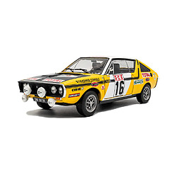 Solido 1:18 Renault 17 PH1 Rallye du Maroc 1976 Jaune Modèle réduit