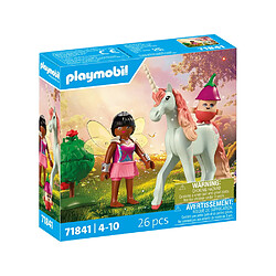 Playmobil® 71841 Playset licorne rose ciel 2 figurines fées