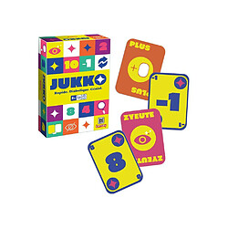 Lansay JUKKO Jeu de cartes rapide 2-6 joueurs jaune